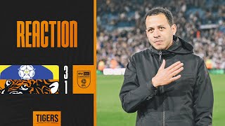 Leeds United 31 Hull City  Liam Roseniors PostMatch Reaction [upl. by Annavoig]