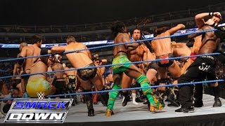 41Man Battle Royal for a Championship Match of Winners Choosing SmackDown October 14 2011 [upl. by Hahnke]