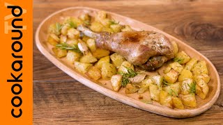 Coscia di tacchino al forno con patate [upl. by Ethelin]