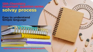 Solvay Process  12th Chemistry  Important Question Series  Sai infotech [upl. by Kristi]