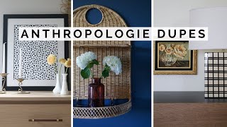 ANTHROPOLOGIE VS THRIFT STORE  DIY ANTHROPOLOGIE INSPIRED DECOR SPRING EDITION [upl. by Rukna]