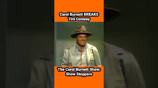 carolburnett BREAKS timconway  funny comedy funnycomedy comedyshorts comedyvideos legend [upl. by Wright]