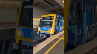 Metro X’Trapolis Departing Box Hill Station from Lilydale to Flinders Street metro trains train [upl. by Arracot392]