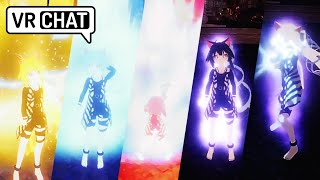 💡 VRchat Epic avatars 3  All Super Saiyan [upl. by Ssalguod]