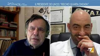 Regno Unito il fisico Giorgio Parisi contro Matteo Bassetti quotIo so leggere i dati la [upl. by Neros]