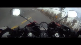 HONDA CBR 125 with onboard GoPro HD camera [upl. by Publus806]