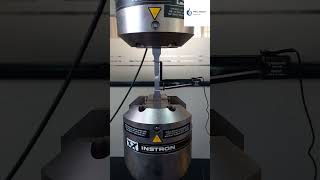 Tensile Testing with Extensometer INSTRON 8800  Stress vs Strain Curve instron stresvsstrain [upl. by Todd600]