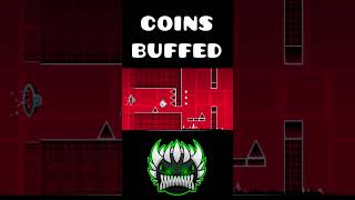 Jumper coins BUFFED Geometry Dash 22 [upl. by Amary]