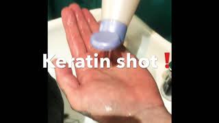 Pasó a paso de la aplicación del tratamiento keratin shot De salerm [upl. by Regine]