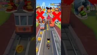 Star Jack 🆚️ Gorgeous Tricky 🆚️ Yutani  subway surfers game shorts gaming subwaysurfers viral [upl. by Ahsitahs]