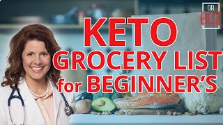 🥑🥩🥚Keto Grocery List for Beginners 🥑🥩🥚 [upl. by Tneciv]