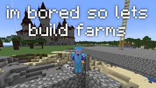 building farms on flair smp [upl. by Odarnoc371]