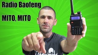 Radio HT Dual Band Baofeng  O Mito [upl. by Aicnatsnoc]