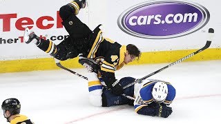 Torey Krug lays huge hit on Robert Thomas in 3rd [upl. by Batish]