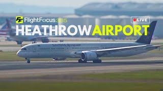 Heathrow Airport Live  Monday 30th September 2024 [upl. by Eiddam762]