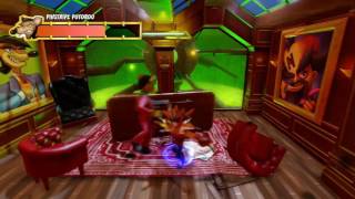 Crash Bandicoot Walkthrough  Pinstripe Potoroo [upl. by Aiuqcaj787]