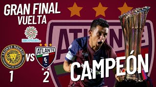 ► Atlante 2  0 Leones Negros ◀︎ FINAL Vuelta 🏆 Liga de Expansión EnVivo TVCDeportes [upl. by Aklim]