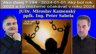 Ako ďalej Slobodný vysielač pplk Ing Peter Sabela  JUDr Miroslav Kamenský [upl. by Leinehtan536]