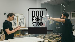 Yunus Emre Erdoğan  Lithography  Dou Printstudio [upl. by Eciralc]