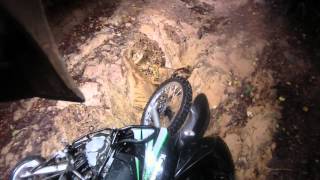 KLR650 Oops while Trail Riding [upl. by Nellac466]