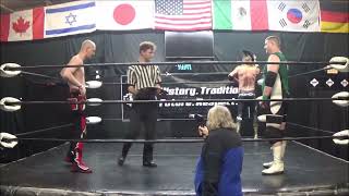 Triple Threat Match Dax Knight vs Derrik Winter vs Eric Draven  5 Star Wrestling Eclipse 2024 [upl. by Adnarram]