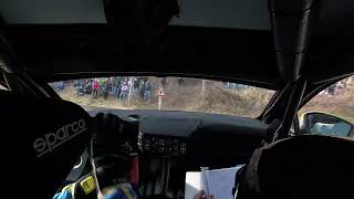 Rally Ronde Canavese 2022 VarettoBianco Peugeot 208 Rally4 CAMERACAR PURE SOUND [upl. by Alanna313]