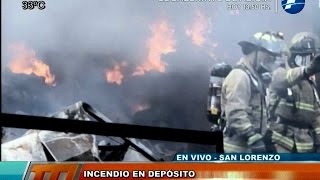 Incendio las pérdidas ascenderían a los USD 2 millones [upl. by Kanter192]