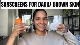 Sunscreens for dark brown dusky skin [upl. by Tatianas]