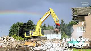 Komatsu Demolition Excavators  built in the UK and Demo spec from the factory [upl. by Alaunnoif]