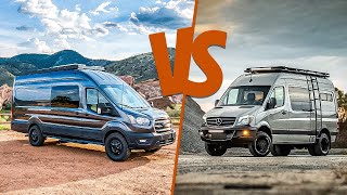 Mercedes Sprinter vs Ford Transit Which One Is The Best For Campervans  Sprinter vs Transit [upl. by Antoinette]