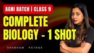 FULL BIOLOGY Class 9 ONE SHOT  Cell Tissues Improvement in Food  SHUBHAM PATHAK class9 biology [upl. by Petulah]