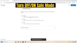 How to Turn Google Chrome Safe Search On or Off Guide [upl. by Ail]