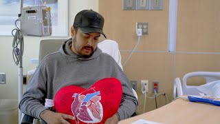 Young father receives new heart through portable organ system [upl. by Mllly]