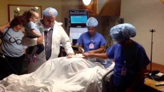 Pastor prays before Conjoined Twins CSection  Hamby Family [upl. by Khosrow419]