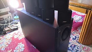 bose acoustimass 15 black finish [upl. by Tnek703]