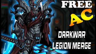 AQW SOULFIRE WARMONGER GEAR l DARKWAR LEGION MERGE [upl. by Anyak]