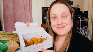 Burger King Plantbased Whopper Chillicheese Bites Mukbang  Eat With Me 👑🍔🍟 [upl. by Ebag]