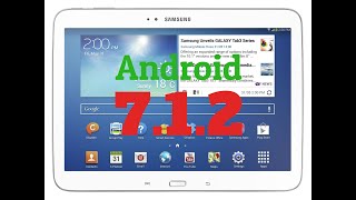 Install Android 71 on Samsung Galaxy Tab 2 101 P5100  P5110  P5113 via CyanogenMod 13 With TWRP [upl. by Kora]