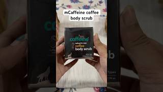 mCaffeine coffee body scrub viralvideo trending mcaffeine body bodycare unboxing haul myntra [upl. by Ynattir229]