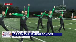 Friday Morning Kickoff Greeneville High School Dance Team [upl. by Yliab877]