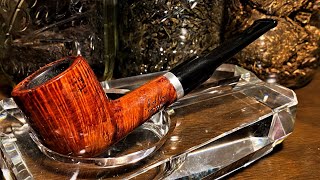 Review Budget Italian Briar Pipe Molina Barasso Brilliant 104 2022 pipes molinapipes briarpipes [upl. by Asilet]