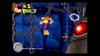 Rayman Raving Rabbids GBA  Dark  The Rabbids Lair [upl. by Nylirehc]