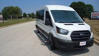 Demo  Ford Transit ADA Handicap Wheelchair Van with SmartFloor Technology [upl. by Annaehs]