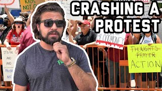 I Crashed An AntiGun Protest [upl. by Renwick634]