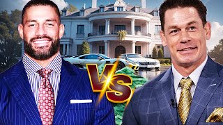 Roman Reigns vs John Cena  Who is Richer [upl. by Desimone]