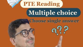 PTE Reading Multiple Choice Single Answer tips and tricks [upl. by Tipton]