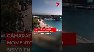 Así se vio el SISMO de hoy en Huatulco Oaxaca milenioshorts [upl. by Notlrak]