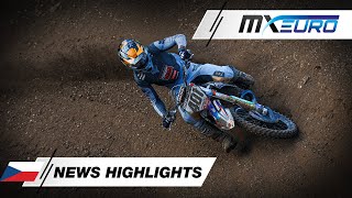 News Highlights  EMX 2t Race 1  MXGP of Czech Republic 2024 [upl. by Culosio]