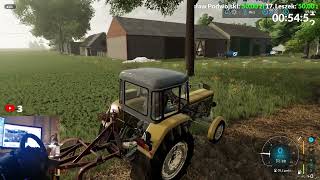 🚜POLSKA WIEŚ 28🚜KRAJEŃSKIE POLA🚜DOKOŃCZENIE ORKI🚜FARMING SIMULATOR 22 LIVE NA ŻYWO🚜 [upl. by Olney]