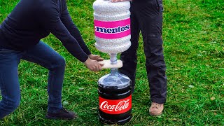 Experiment Coca Cola VS Mentos [upl. by Gladdie]